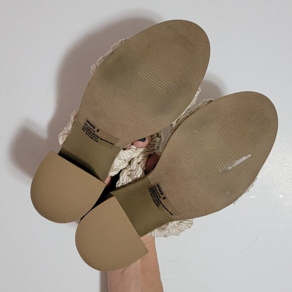 NEW Dolce Vita Roulette Sandals Womens 9 Crochet Boho Cottagecore Retro Summer - Picture 8 of 9